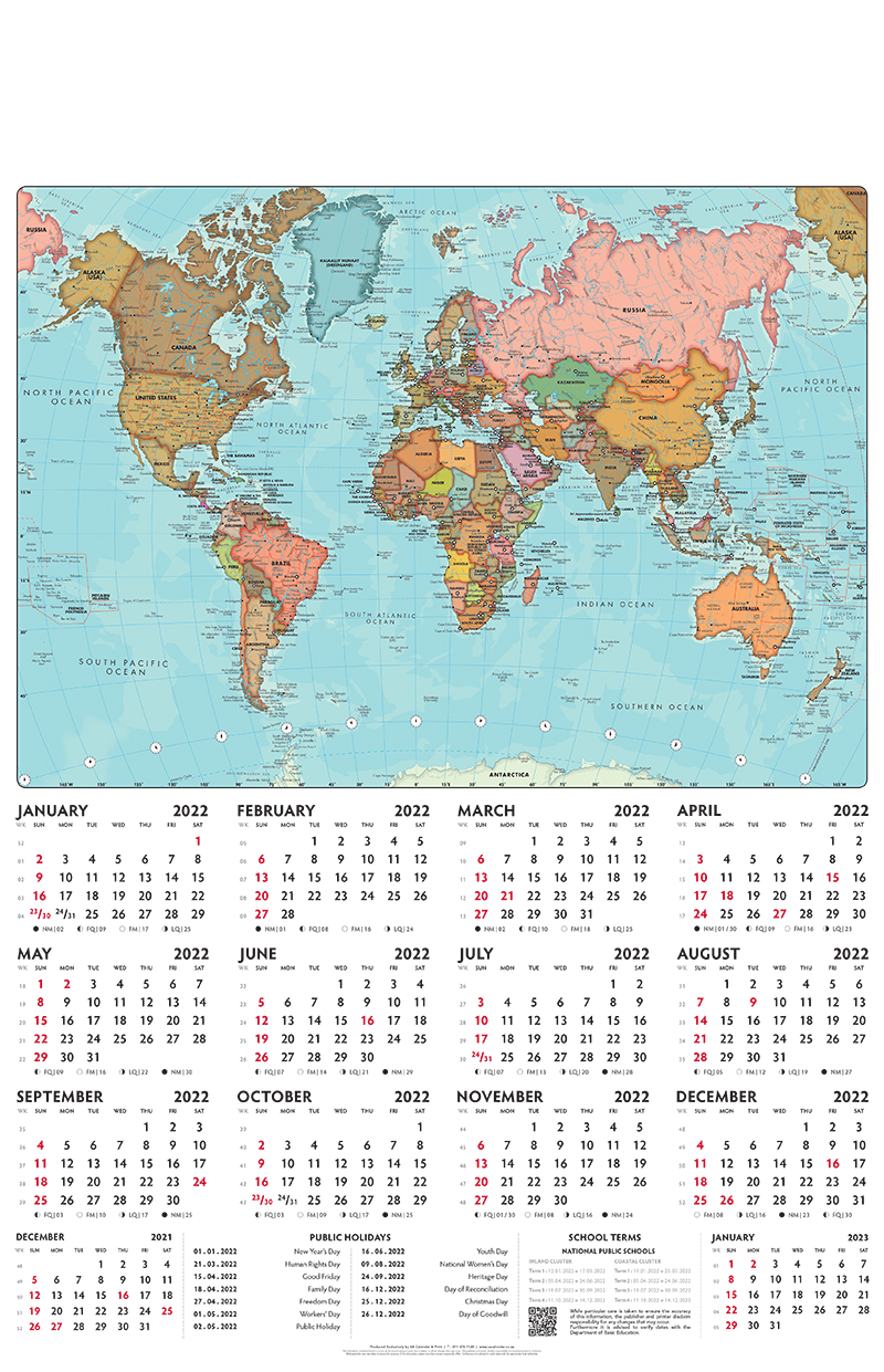 Jumbo (A1) Wall Calendar Posters Jumbo (A1) Wall Calendar Posters